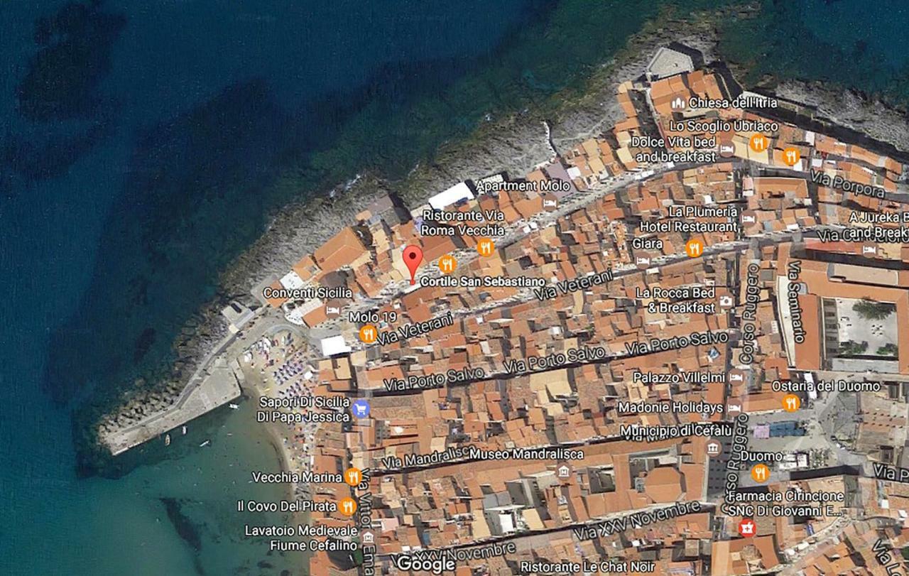 Casa Al Vecchio Molo Villa Cefalu Bagian luar foto